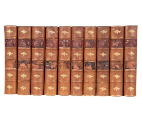 This set contains The Complete Works of Alfred de Musset, a French poet and novelist who lived from 1810 to 1857. He was inte