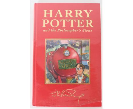 Harry Potter and the Philosopher’s Stone 1999 by J K Rowling, Deluxe British Edition, only 4000 printed, an unopened sealed c