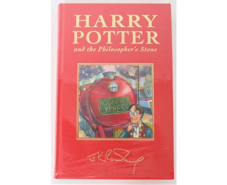 Harry Potter and the Philosopher’s Stone 1999 by J K Rowling, Deluxe British Edition, only 4000 printed, an unopened sealed c