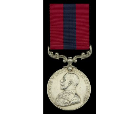 A Great War ‘Western Front’ D.C.M. awarded to Private T. Rylance, King’s (Liverpool) Regiment, who died of wounds on the West