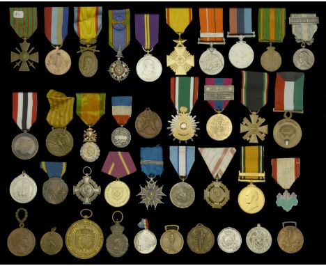 Miscellaneous World Orders, Decorations and Medals. A miscellaneous selection, including an Austrian Jubilee Cross 1848-1908;