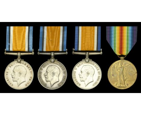 British War Medal 1914-20 (3) (Pte. A. Bain. 2nd S.A.I.; Cpl. B. E. Balcomb. 2nd S.A.I.; Pte. M. Roebeck, 2nd S.A.I.) Bilingu