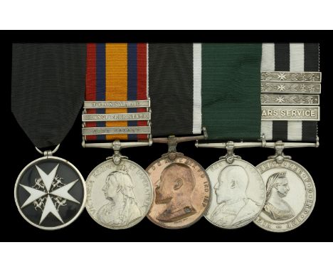 A fine Order of St. John group of five awarded to Superintendent T. Lamb, Hull Corps, St. John Ambulance Brigade, late Sergea