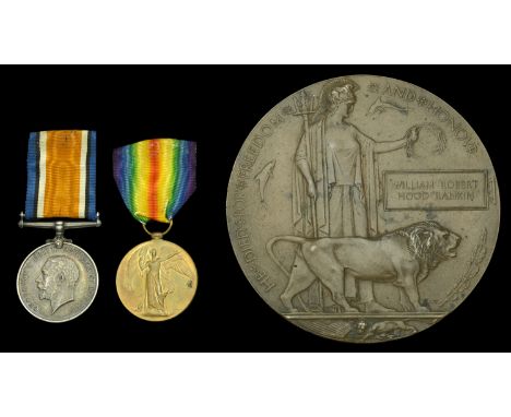 Pair: Sergeant W. R. H. Rankin, 2nd Regiment, South African Infantry, who died of wounds on 26 March 1918  British War and Bi
