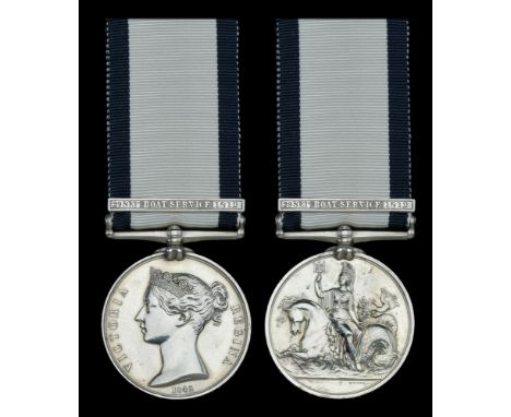 Naval General Service 1793-1840, 1 clasp, 29 Sep Boat Service 1812 (John Matthews.) good very fine  £2,600-£3,000  ---  Prove