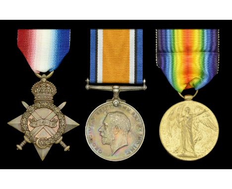 Three: Private W. A. Mackway, 12th (County of London) Battalion (The Rangers), London Regiment, who suffered extensive shrapn