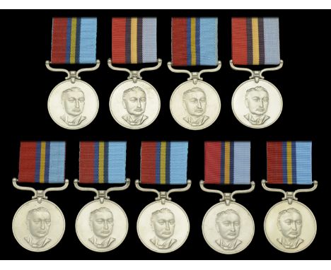 Rhodesia, General Service Medal (9) (18200G F/R Jansen van Rensburg J.J.; 20870J F/R J. Cook; 40827 V.D.T. R. F. Betteley; 64
