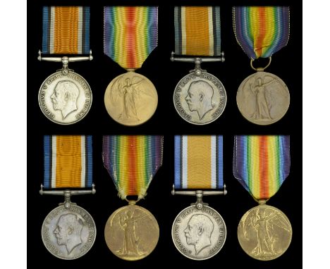 Pair: Private H. C. Bickley, Cheshire Regiment British War and Victory Medals (35397 Pte. H. C. Bickley. Ches. R.) very fine 