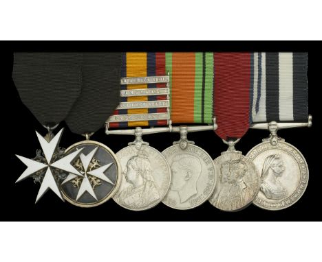 An Order of St. John group of six awarded to Sergeant J. A. Coghlan, Imperial Yeomanry, later St. John Ambulance Brigade  The