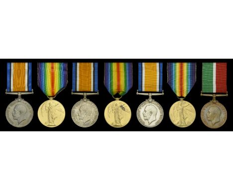 Pair: Private T. Marriage, Army Service Corps British War and Victory Medals (M2-226003 Pte. T. Marriage. A.S.C.) nearly extr