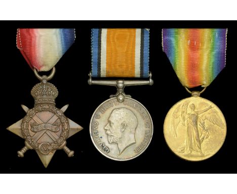 Three: Wireman First Class H. J. Lockwood, Royal Navy, who served in H.M.S. Collingwood at the Battle of Jutland, 31 May 1916
