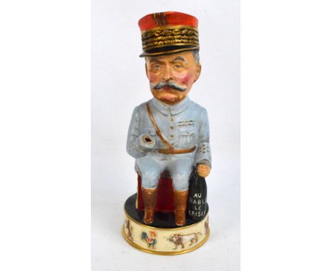 A Wilkinson Ltd Royal Staffordshire Pottery WWI character jug designed by Sir Francis Carruthers Gould depicting Marshall Foc