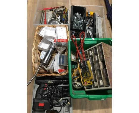 SUBSTANTIAL AMOUNT OF HAND AND ELECTRIC TOOLS AND FITTINGS