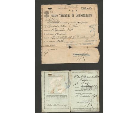 Assorted Ephemera Collection. Unusual lot this… a couple of vintage cards, one being an old Valentines card, 1943 National Re
