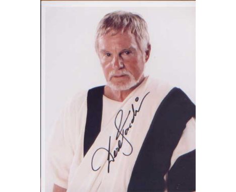 Sir Derek Jacobi. 10x8 portrait in character from Gladiator.  Good condition. All signed items come with a Certificate of Aut