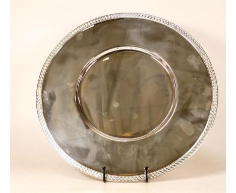 De Lamerie Fine silver plated gilt layplate/tray Caravel pattern, specially made high end quality item, new and Made in Engla