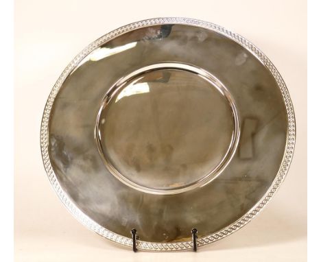 De Lamerie Fine silver plated gilt layplate/tray Caravel pattern, specially made high end quality item, new and Made in Engla