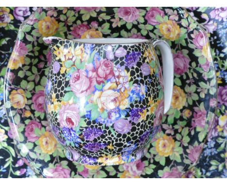 A collection of Royal Winton Chintz tea ware to include Royal Winton Majestic, Florence, Nantwich, Hazel and one James Kent M