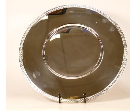 De Lamerie Fine silver plated gilt layplate/tray Caravel pattern, specially made high end quality item, new and Made in Engla