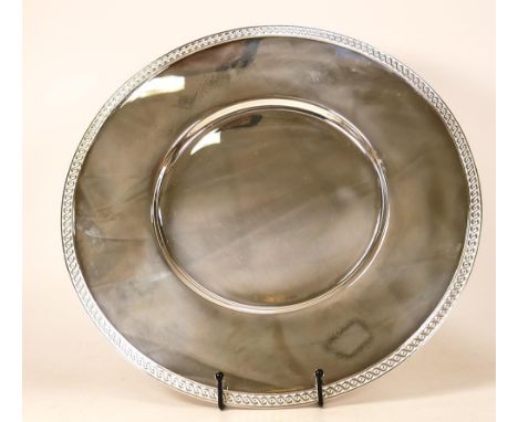 De Lamerie Fine silver plated gilt layplate/tray Caravel pattern, specially made high end quality item, new and Made in Engla