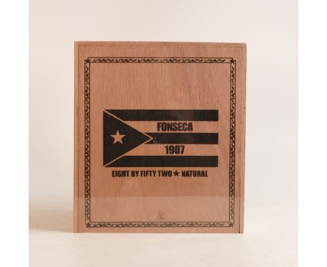 Fonseca 1907 (Dominican Republic), Eight by fifty two ring gauge natural handmade cigars, long Filler Connecticut wrapper, se