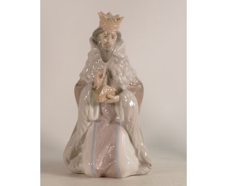 LLadro figure of King Gasper 5480, h.23cm. 