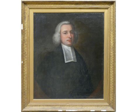 In the manner of Thomas Hudson (English, 1701-1779). Half-Length portrait of Thomas Birch D. D. F.R.S. (1705-1766) Historian 