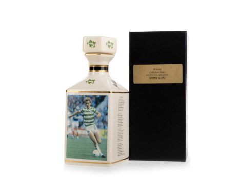 CELTIC F.C., POINTERS FOOTBALL LEGENDS TOMMY BURNS SCOTCH WHISKY, 40% ABV / 70cl, plastic seal intact, in original box