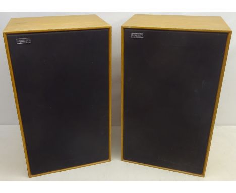 Pair vintage Celestion Ditton 33 speakers, H61cm x W35.5cm x D27cm  Condition Report Click here for further images, condition