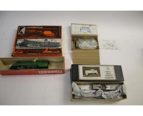 RAILWAY KIT LOCOMOTIVES 4 partly assembled locomotives, including Class 14 Diesel, D &amp; S Models Tram Engine, and K'S Pres