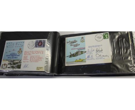 FIRST DAY COVERS - AVIATION including an album of RAF Commemorative Covers 1972-76, (No 1f Squadron, No 2, No 3, No 29 etc, B