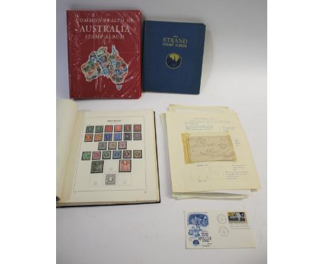 GREAT BRITAIN STAMP ALBUM a Davo Album with 19thc and 20thc mint and used stamps (QV II to Elizabeth II), also with a Commonw