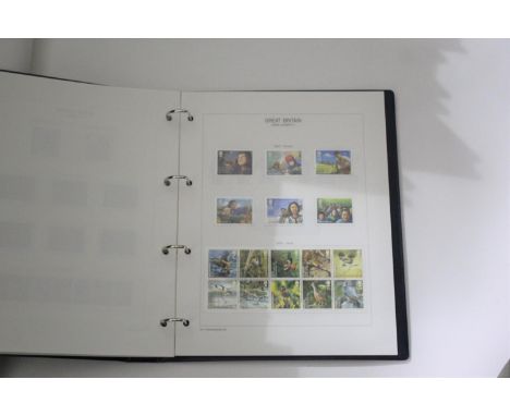 ROYAL MAIL MILLENNIUM COLLECTION STAMPS 3 albums of modern mint stamps, first day covers etc, also with additional sheets. Al