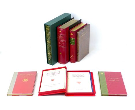 Seven Early 20th century sporting books, comprising 'Hunting in the Olden days' By William Scarth dixon, (pub. 1912, London) 