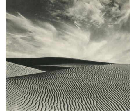 Artist: Edward Weston (American, 1886 - 1958). Title: "Dunes". Medium: Original vintage photogravure. Date: Composed 1936. Pr