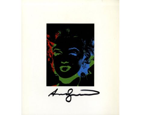 Artist: Andy Warhol (American, 1928 - 1987). Title: "One Multicolored Marilyn #2". Medium: Color offset lithograph. Date: Com