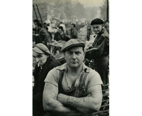 Artist: Henri Cartier-Bresson (French, 1908 - 2004). Title: "Les Halles, Paris". Medium: Original vintage photogravure. Date: