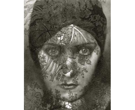 Artist: Edward Steichen (American, 1879 - 1973). Title: "Gloria Swanson". Medium: Original vintage photogravure. Date: Compos