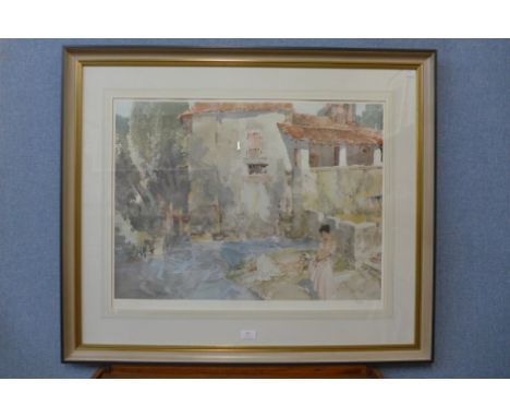 A Sir William Russell Flint artist's proof limited edition print, no. 51/850, framed 