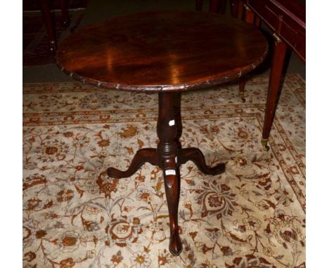 A George III style tripod table 