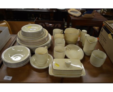A quantity of Poole "Broadstone" dinner and tea ware