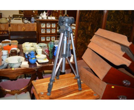 A Vanguard camera tripod 