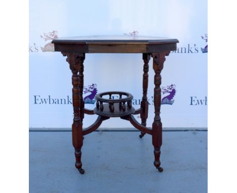 19th century mahogany rectangular wine table, lamp table and another wine table 