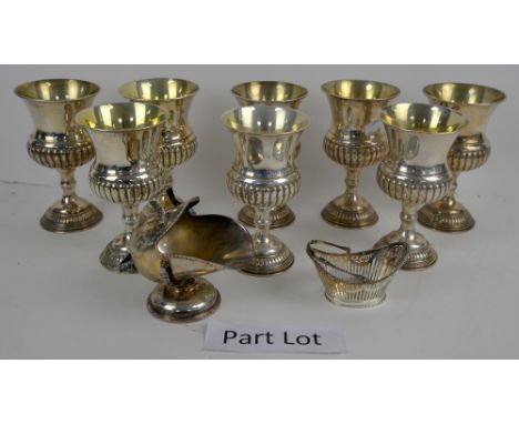 Collection of silver plate including a pair of entree dishes with covers, candelabra and other items