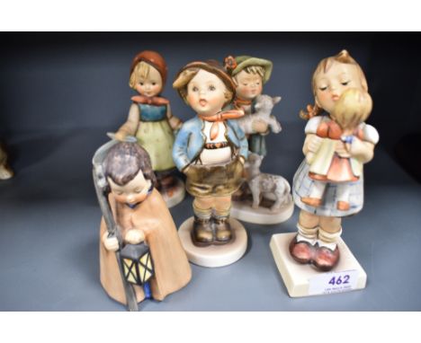 Five Goebel Hummel figurine studies