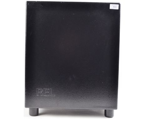 REL - Acoustics Limited&nbsp;- Strata - 60 Watt Mos-Fet / Mosfet Sub Bass Speaker System - An original Hi Fi Sub Bass speaker