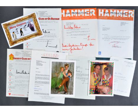 From the collection of Valerie Leon - a selection of personal correspondence to Ms Leon, all from other stars / personalities