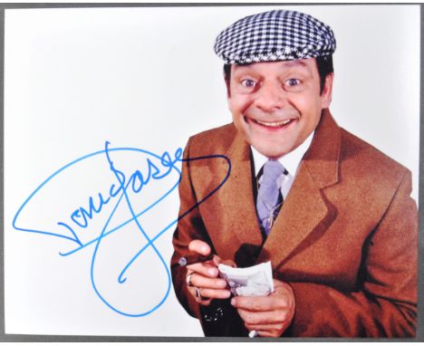 Only Fools &amp; Horses - Sir David Jason - rare autographed 8x10" colour photograph of Jason as Del Boy in the BBC Sitcom On