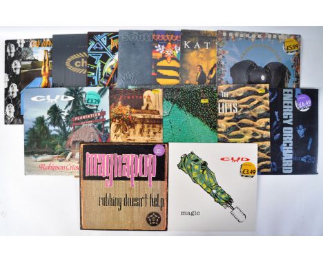 Rock / Blues / Doo Wop etc - A mixed group of 14 long play LP vinyl record albums and 12" singles&nbsp; of varying artist to 