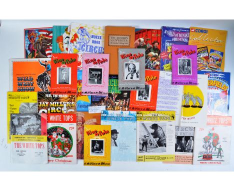 Circus Memorabilia - a collection of assorted vintage Circus / Fun Fair related ephemera and memorabilia to include; CoCo The